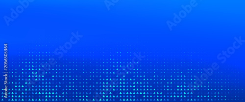 Foto Neon blue triangle texture