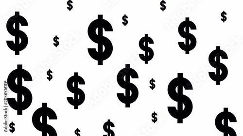 dollar currency animation