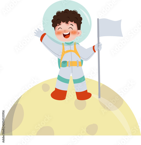 Astronaut kid
