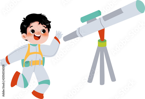 Astronaut kid