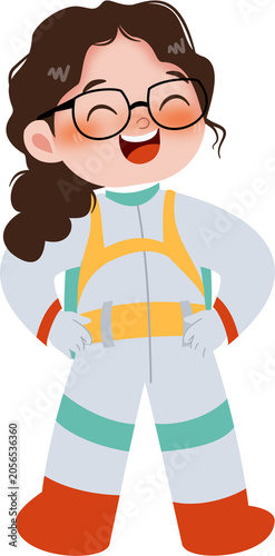 Astronaut kid