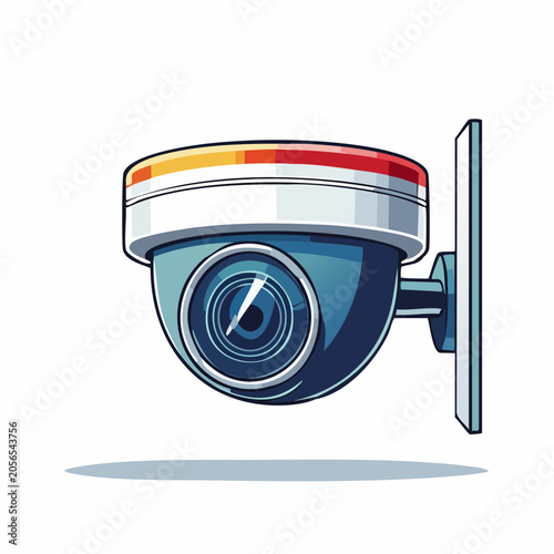 Security Camera Illustration