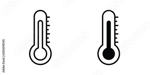 Slika na platnu Temperature icon