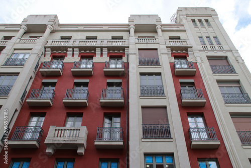 Fotografie habitation building in valladolid in spain