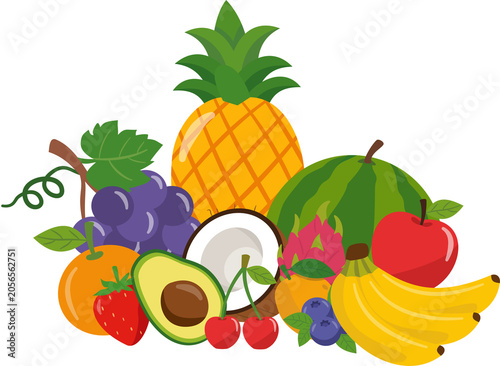 Fruit illustration