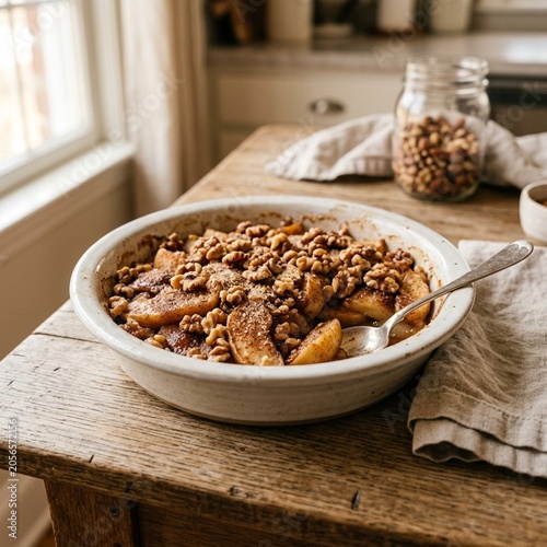 Vegan Apple Cinnamon Dessert