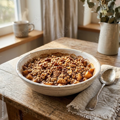 Vegan Apple Cinnamon Dessert