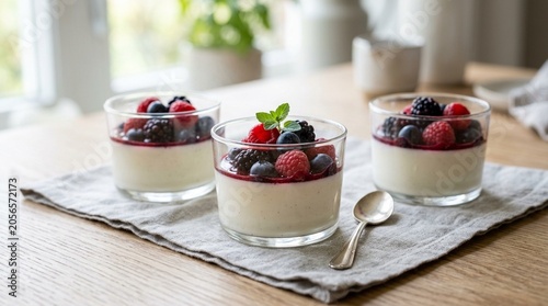 Keto Panna Cotta Style Dessert