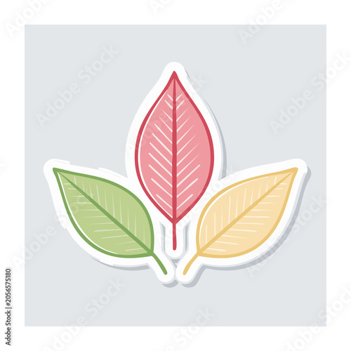 Pink lotus flower flat design isolated