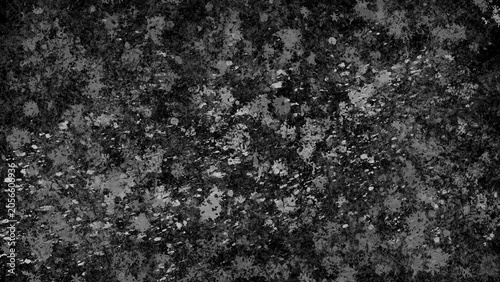 モノクロのペンキスプラッターグランジテクスチャ背景/Monochrome paint splatter grunge texture background