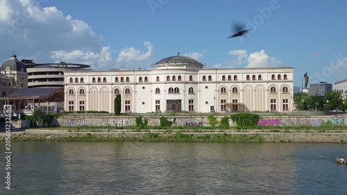 Macedonian National Theatre of the Republic of North Macedonia in Skopje