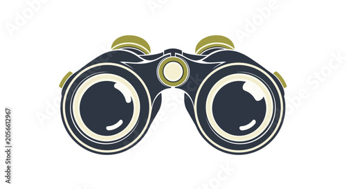 Binoculars Vector Illustration