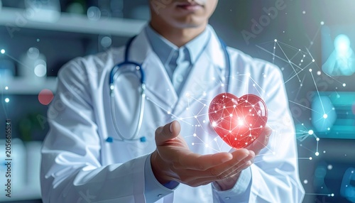 doctor with heart
