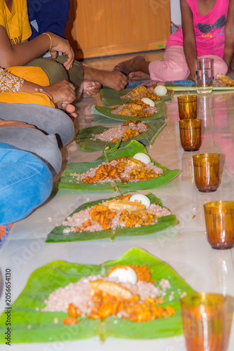 Fotografía Ready  for dinner with Jaffna Tamil culture.