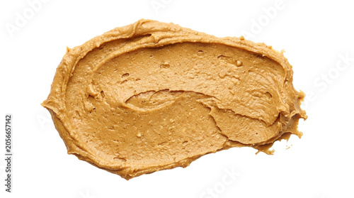Smooth creamy peanut butter texture 1.