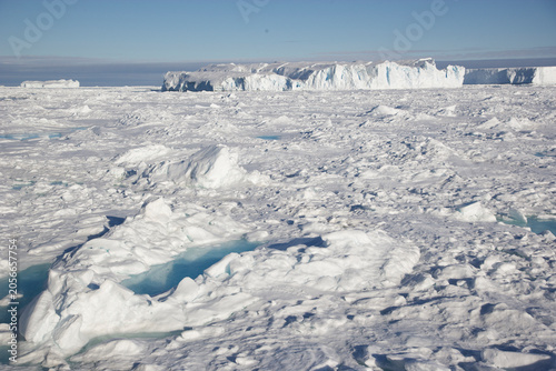 Canvastavla Ice in the Southern Ocean near Antarctica