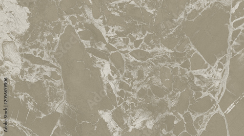 Tableau sur toile A detailed close-up of a beige marble surface with intricate white veining