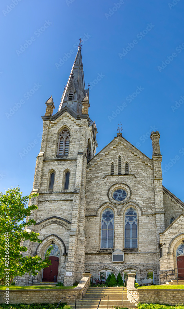 Obraz premium Holy Name of Mary Parish Church – St. Marys, Ontario, Canada constructed in 1893.