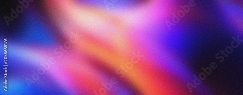 Vibrant background with swirling purple and orange gradient colors combined with grainy texture for artistic creative projects and modern stylish design.