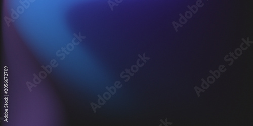 Bild auf Leinwand Abstract blue and purple gradient background with smooth flowing light and soft blur effects