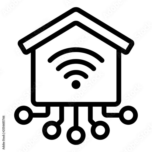 smarthome icon vector
