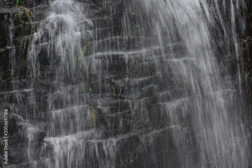 water flowing from a fountain