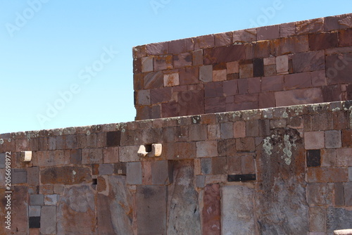 Konstfotografi Muros de Tiahuanaco.