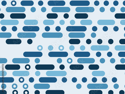 Foto Morse Code Style Pattern Geometric Modern Design