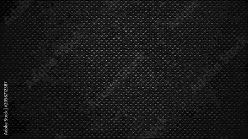 Fotografie Scales pattern a dark gray textured background with repeating reptilian shapes a