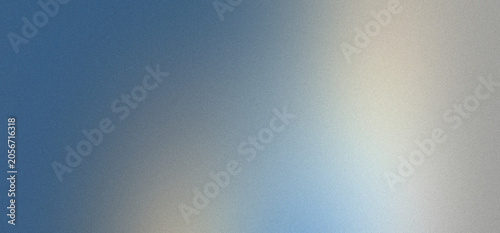 Abstract Blue and Silver Grainy Gradient Background for Webpage Header and Banner Design
