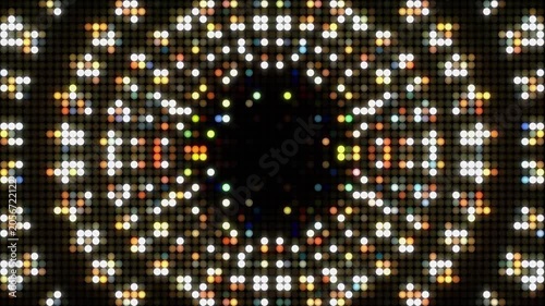 Shiny LED Star Tunnel for Event