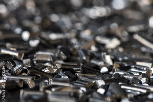 Aluminum wire granules used as raw material for metallurgical industry, and nonferrous metal recycling