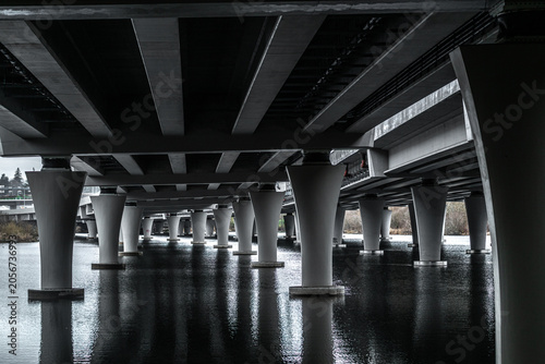 Below the Wa-520 in Seattle, WA