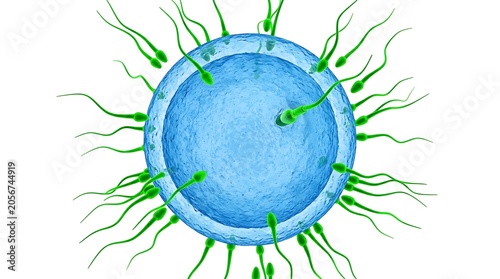 Vibrant Blue Sphere with Radiating Green Lines on White Background Minimalist Design