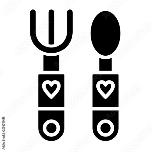 Baby cutlery Icon