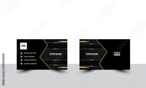 Premium Dark Business Card Template