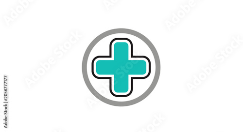 Medical Symbol Design: Stylish Illustration to Represent Healthcare and Help Services