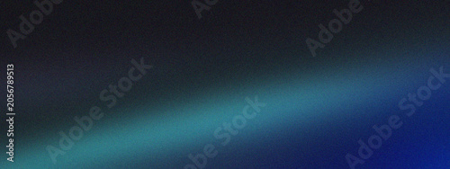 Abstract dark blue background with glowing light texture and grainy gradient