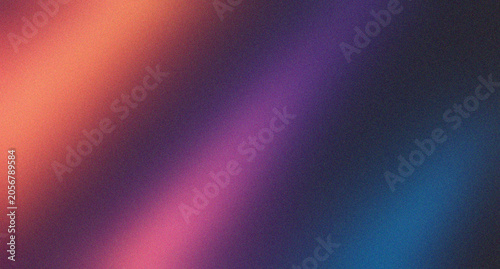 Abstract background with soft blue purple and orange light gradients