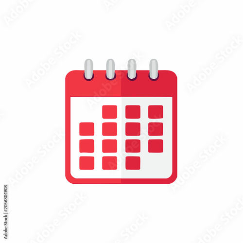 Red Calendar Icon