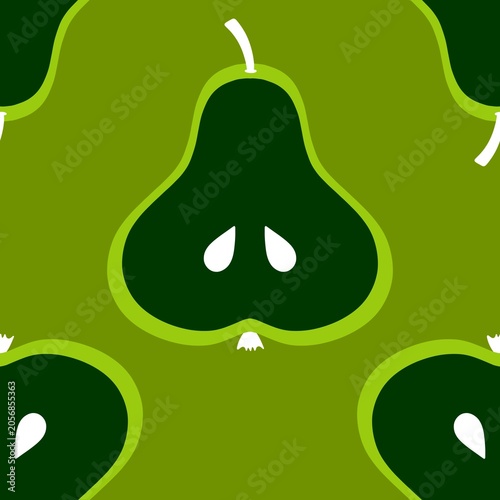 Summer fruit seamless pears pattern for wrapping paper and fabrics and kids and party accessories