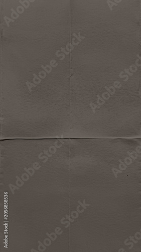 Bild auf Leinwand Dark taupe textured paper background, minimal grunge style, mobile wallpaper