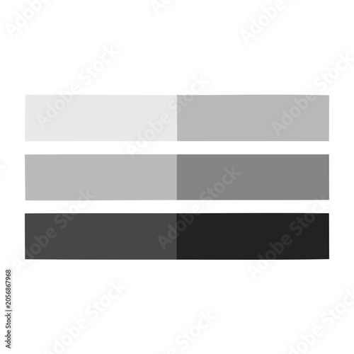 Minimalist horizontal gray and black stripes pattern
