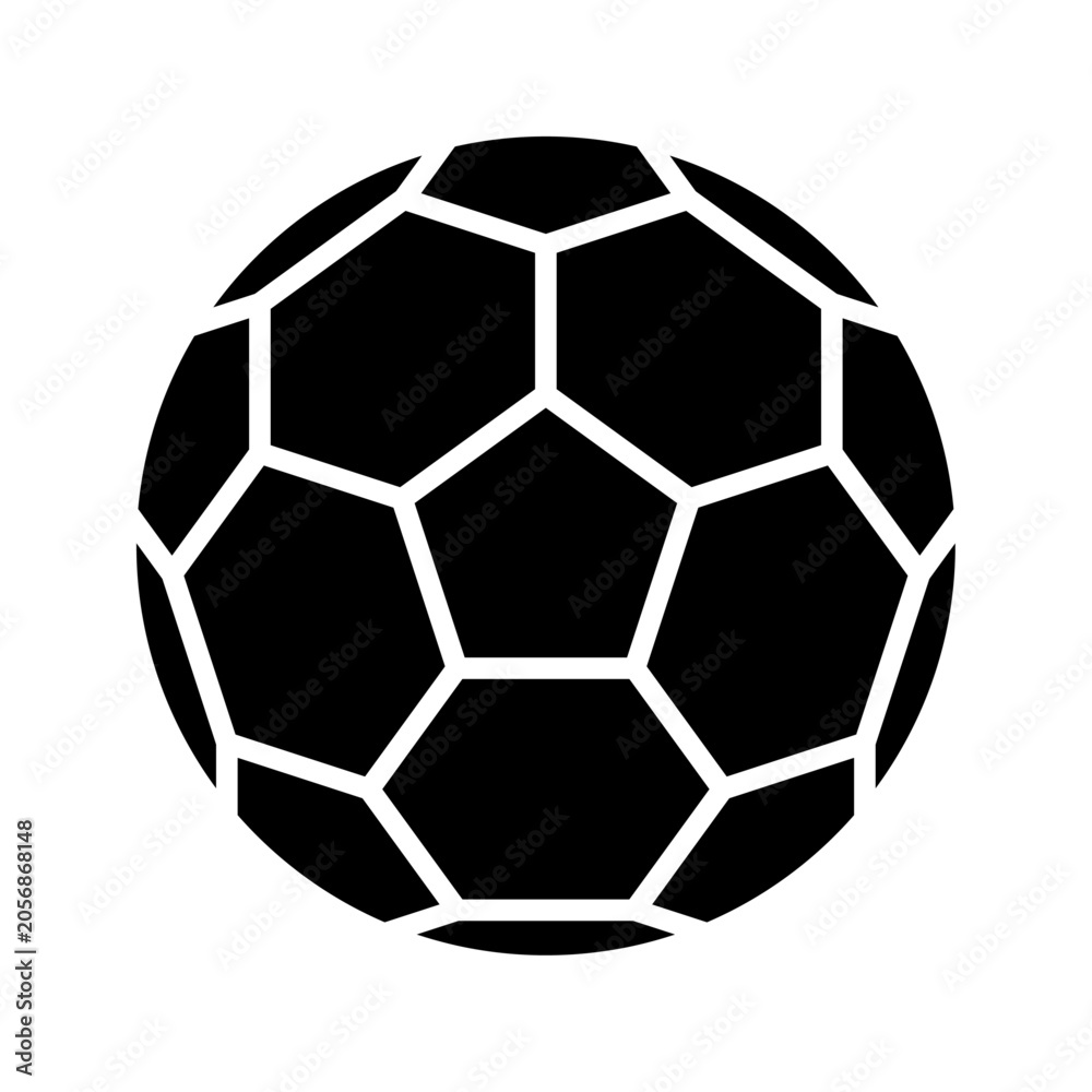 Fototapeta premium Soccer ball icon