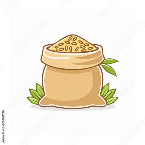Honey jar with dipper and honeycomb flat design