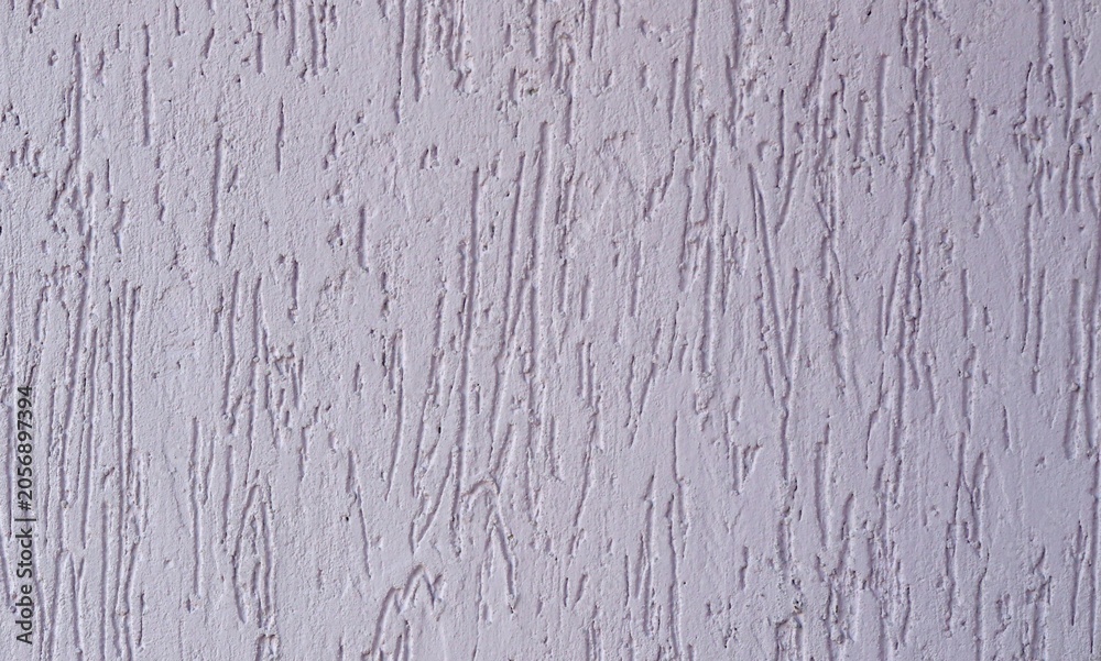 Fototapeta premium Detailed view on decorative stucco wall background texture pattern