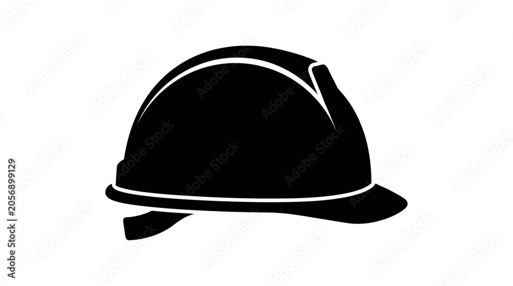Fototapeta premium Construction Helmet Safety Gear for Workers and Builders.