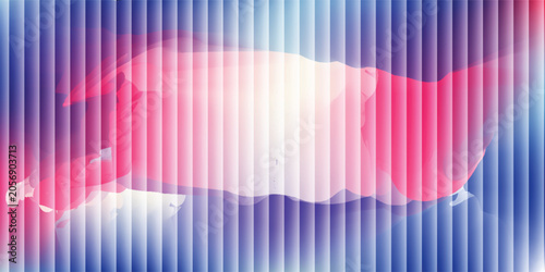 Tableau sur toile Pastel prism gradient in light purple, coral, mint, high-distortion stripes, subtle glitter, soft, dewy and dreamy background