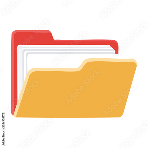 Modern yellow sofa with red cushion 3D render