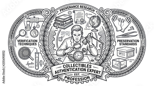 Collectibles Authentication Expert Profession: Verification, Provenance Research, Preservation